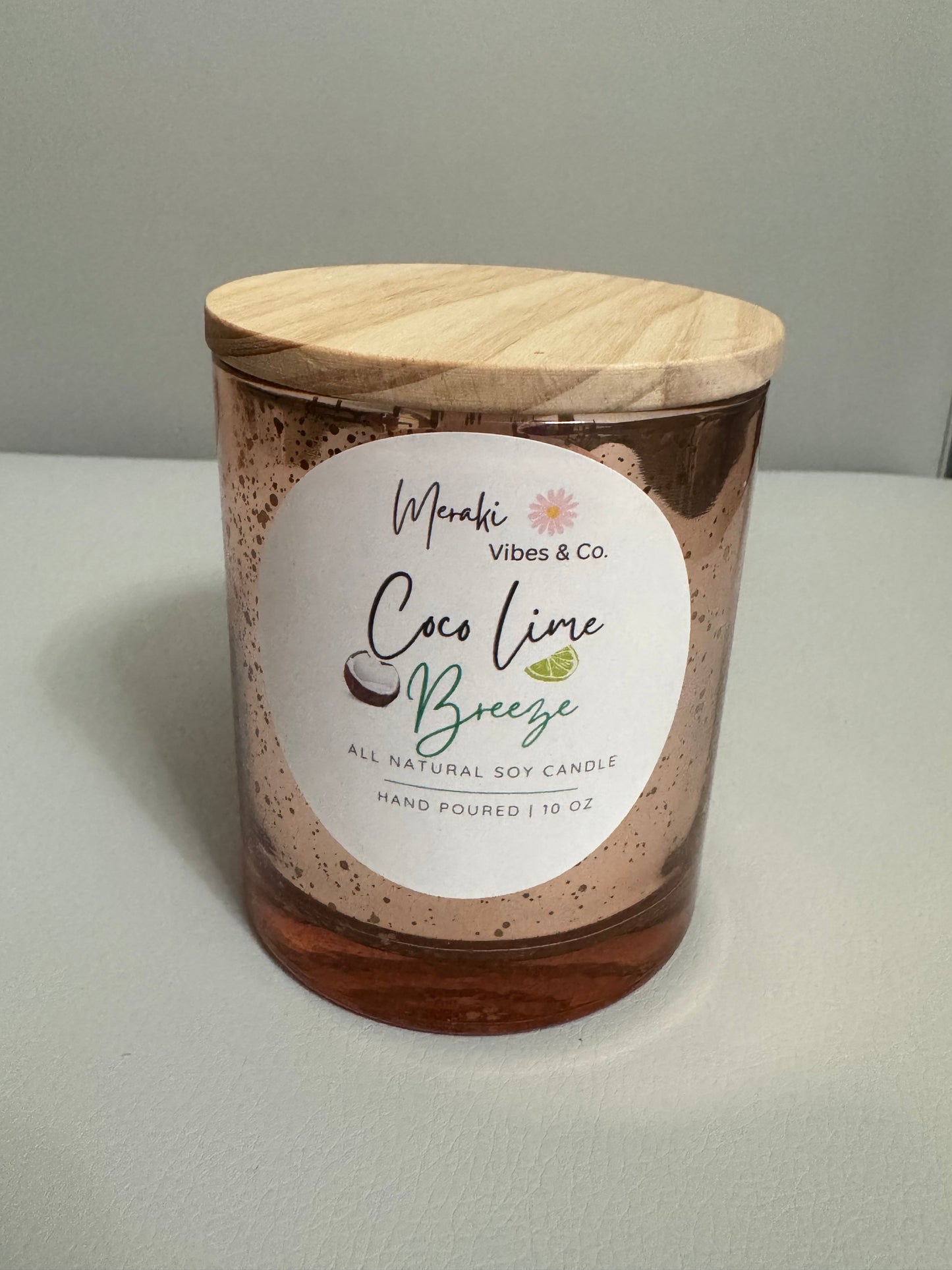 Coco Lime Breeze | Soy Wax Candle