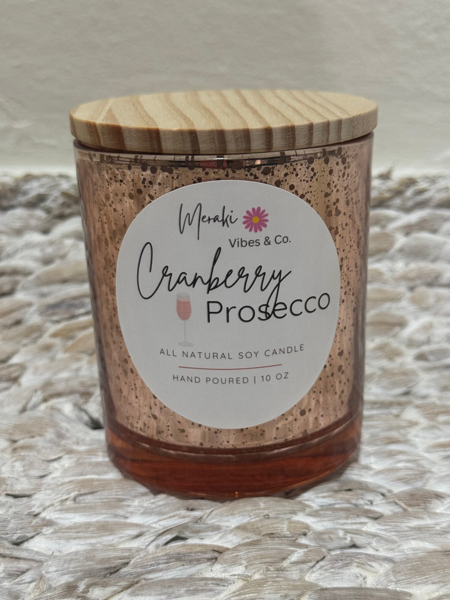Cranberry Prosecco | Soy Wax Candle