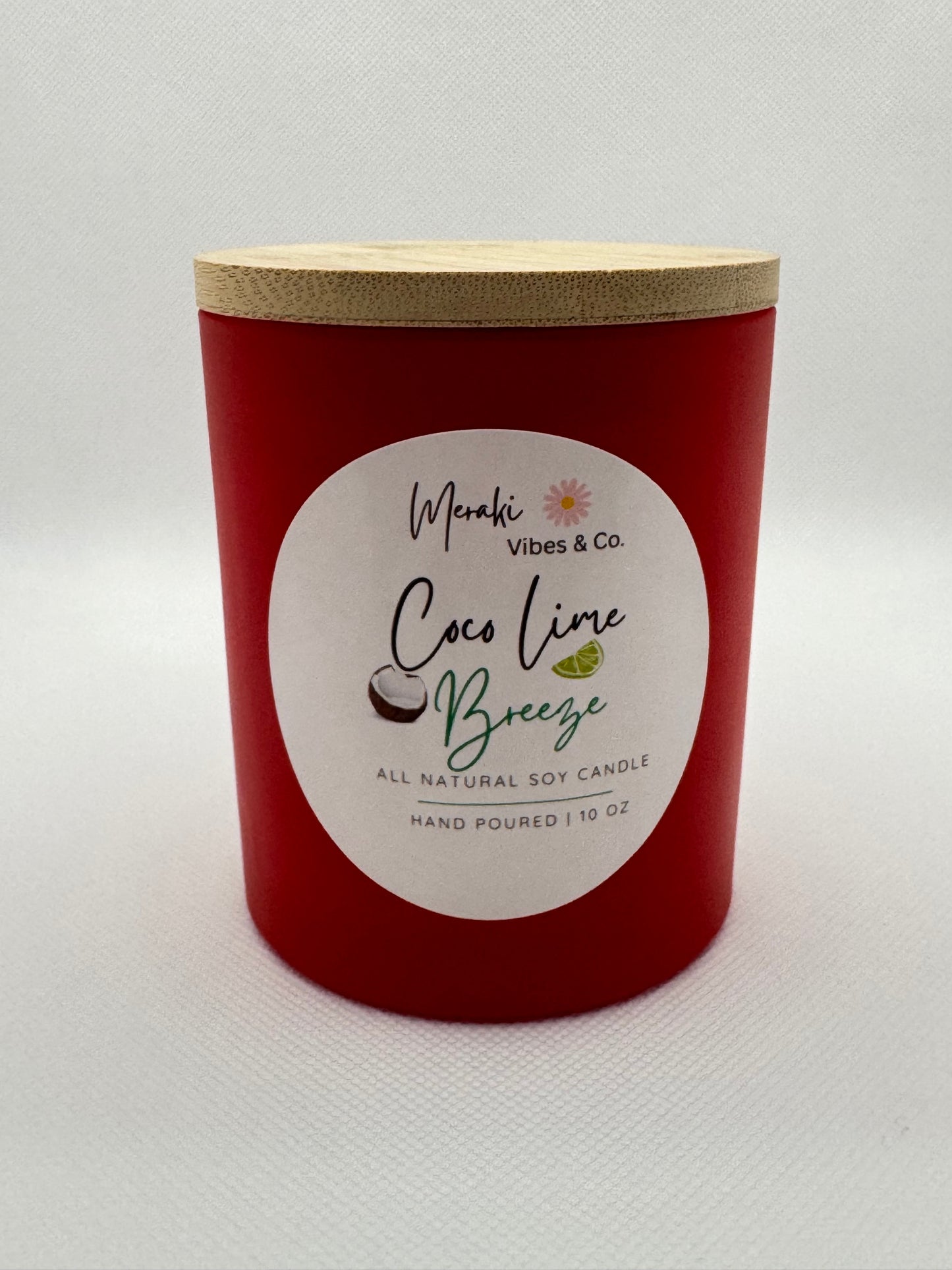 Coco Lime Breeze | Soy Wax Candle