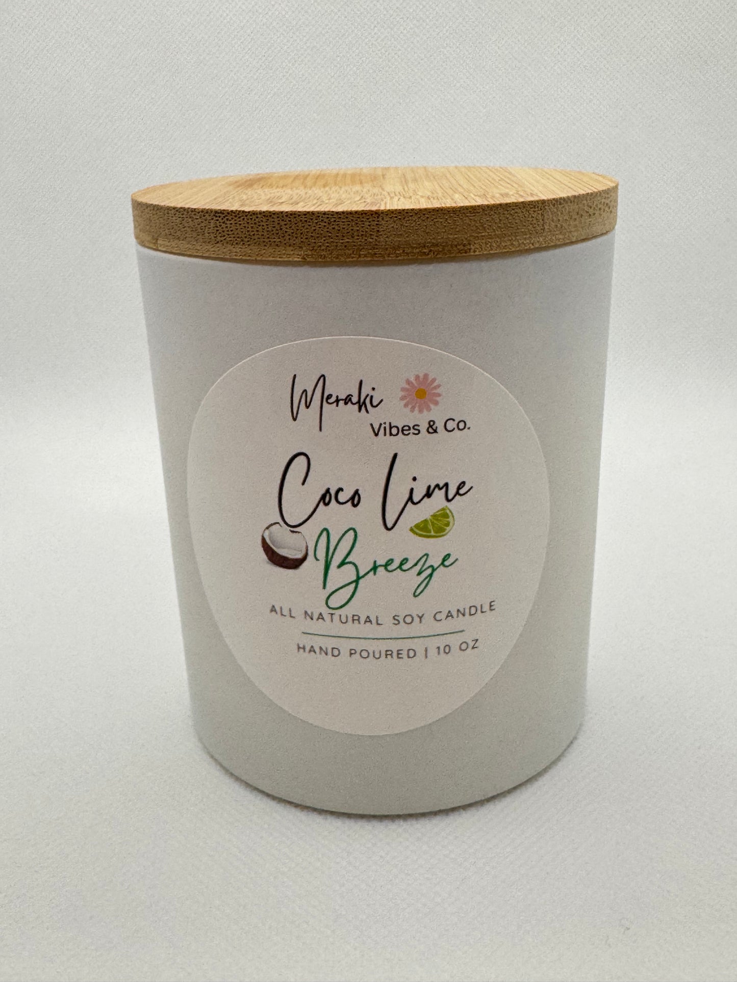 Coco Lime Breeze | Soy Wax Candle