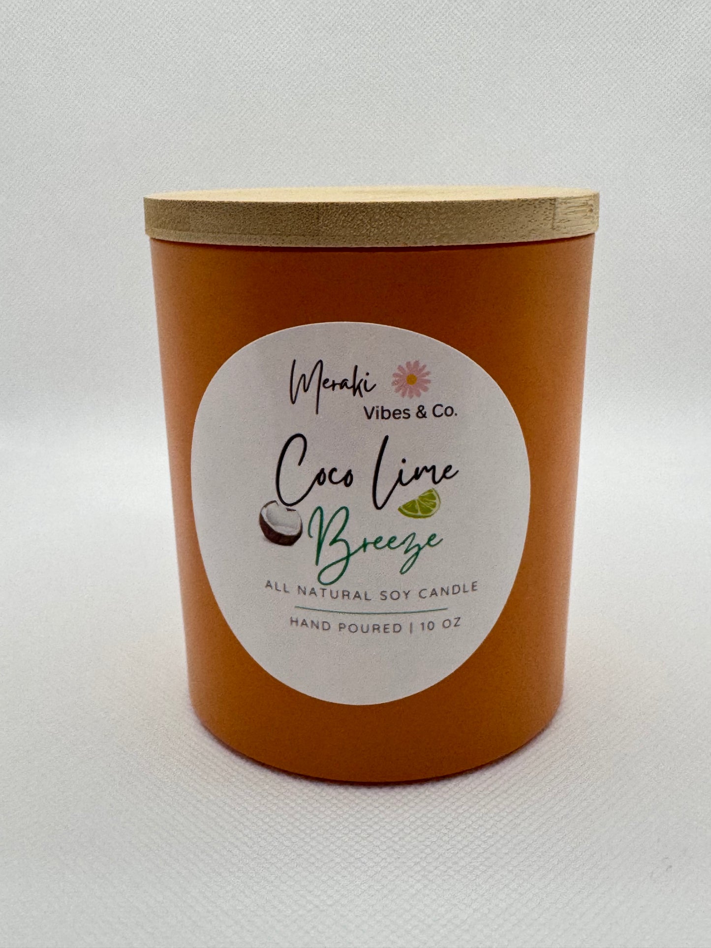 Coco Lime Breeze | Soy Wax Candle