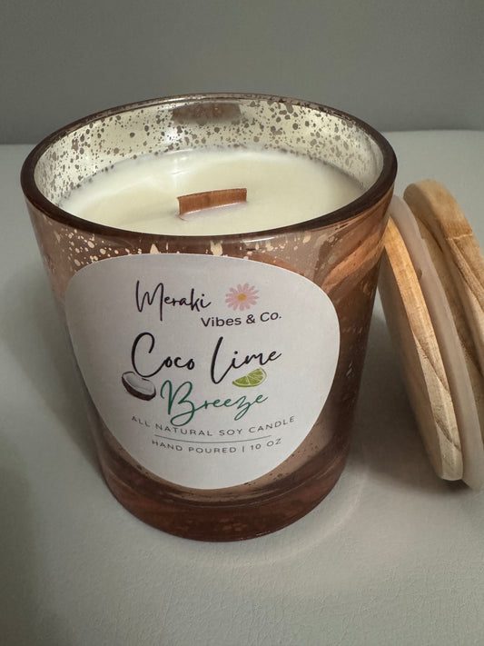 Coco Lime Breeze | Soy Wax Candle